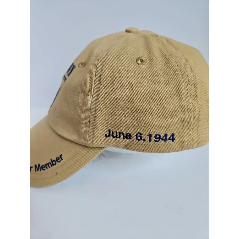 D-Day 70th Anniversary Charter Member Eisenhower Found'n Operation Overlord Hat